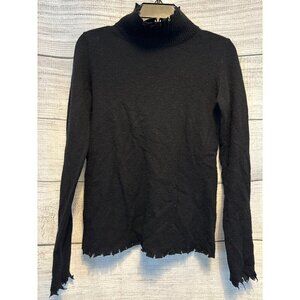 Women's Fate black distressed sweater Size S